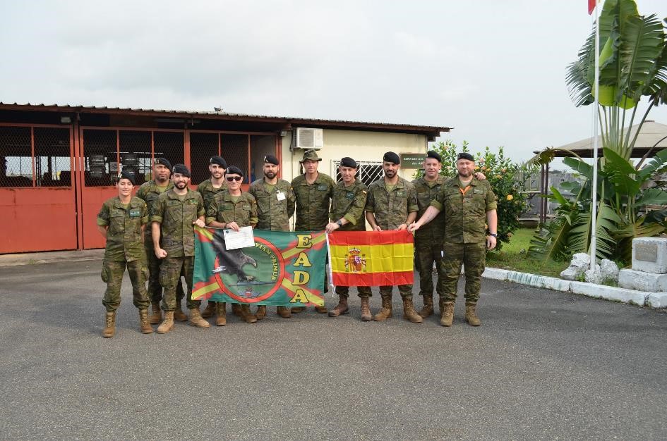 Mamba Detachment celebrates the anniversary of the first parachute jump in Spain
