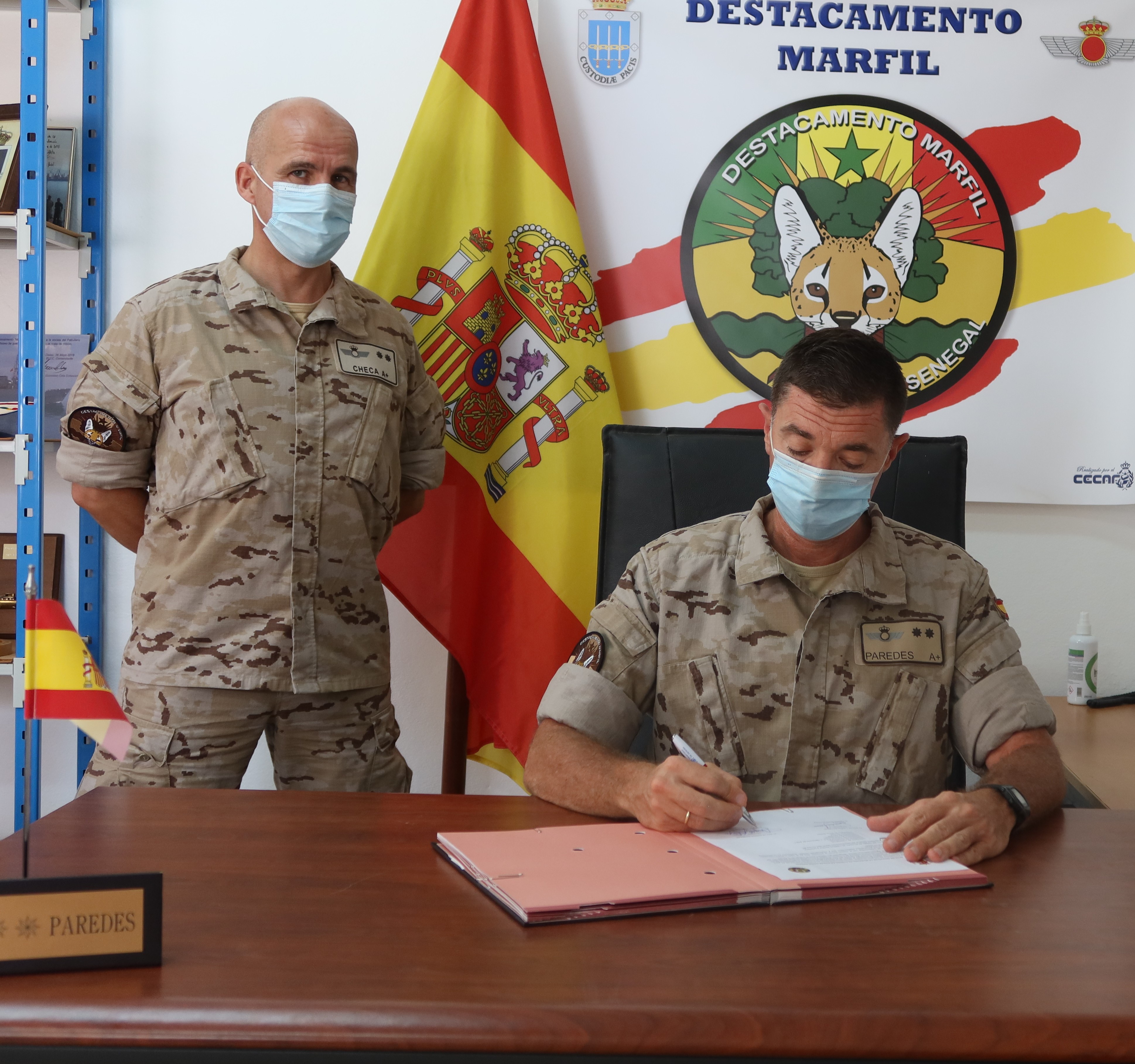 A new rotation at 'MARFIL' detachment renews Spanish effort to fight terrorism in the Sahel