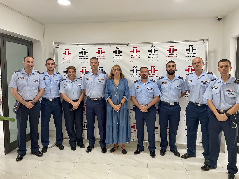 Visit of the 44th Contingent to the ‘Instituto Cervantes’ in Dakar