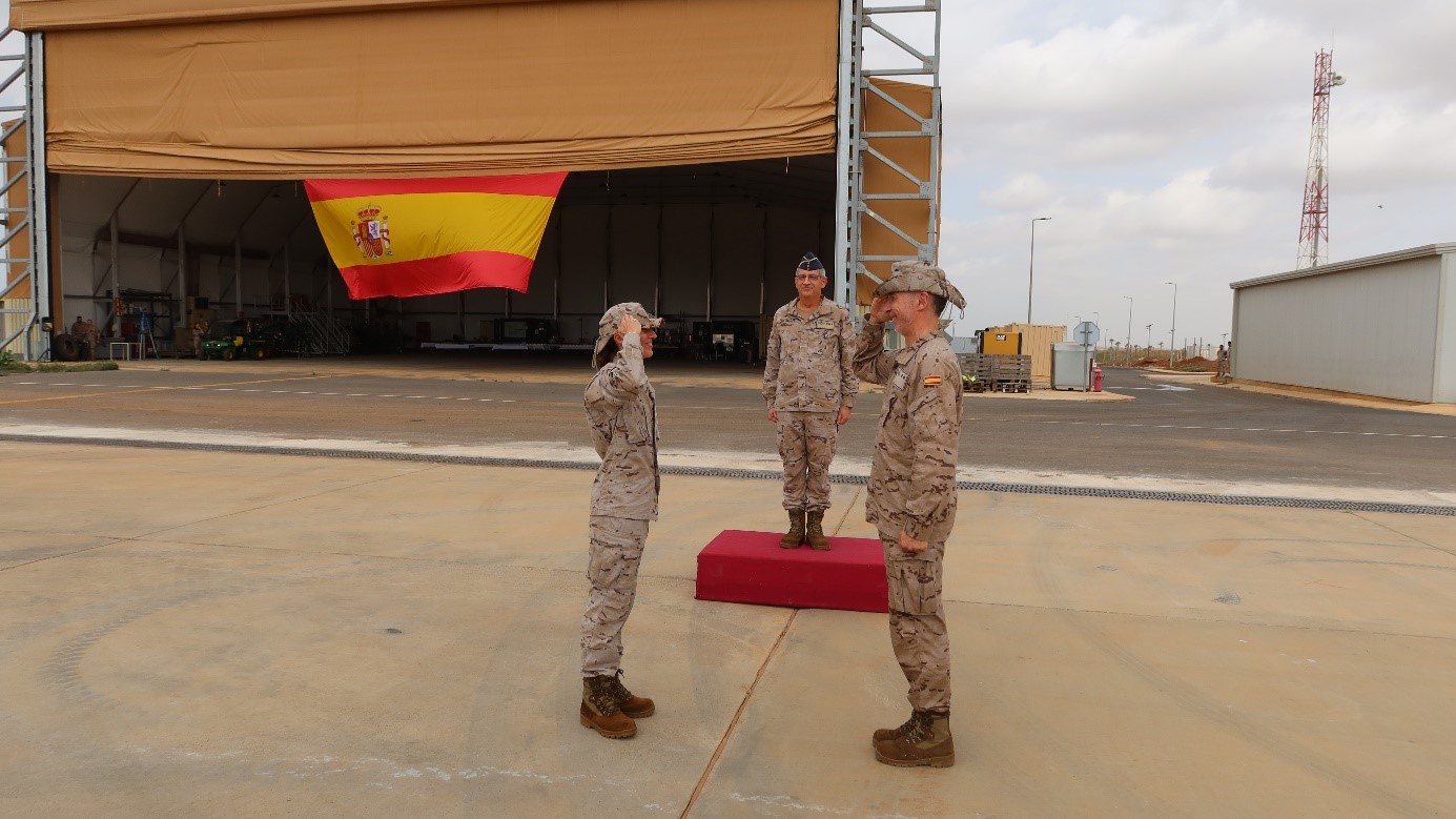 Change of command ceremony