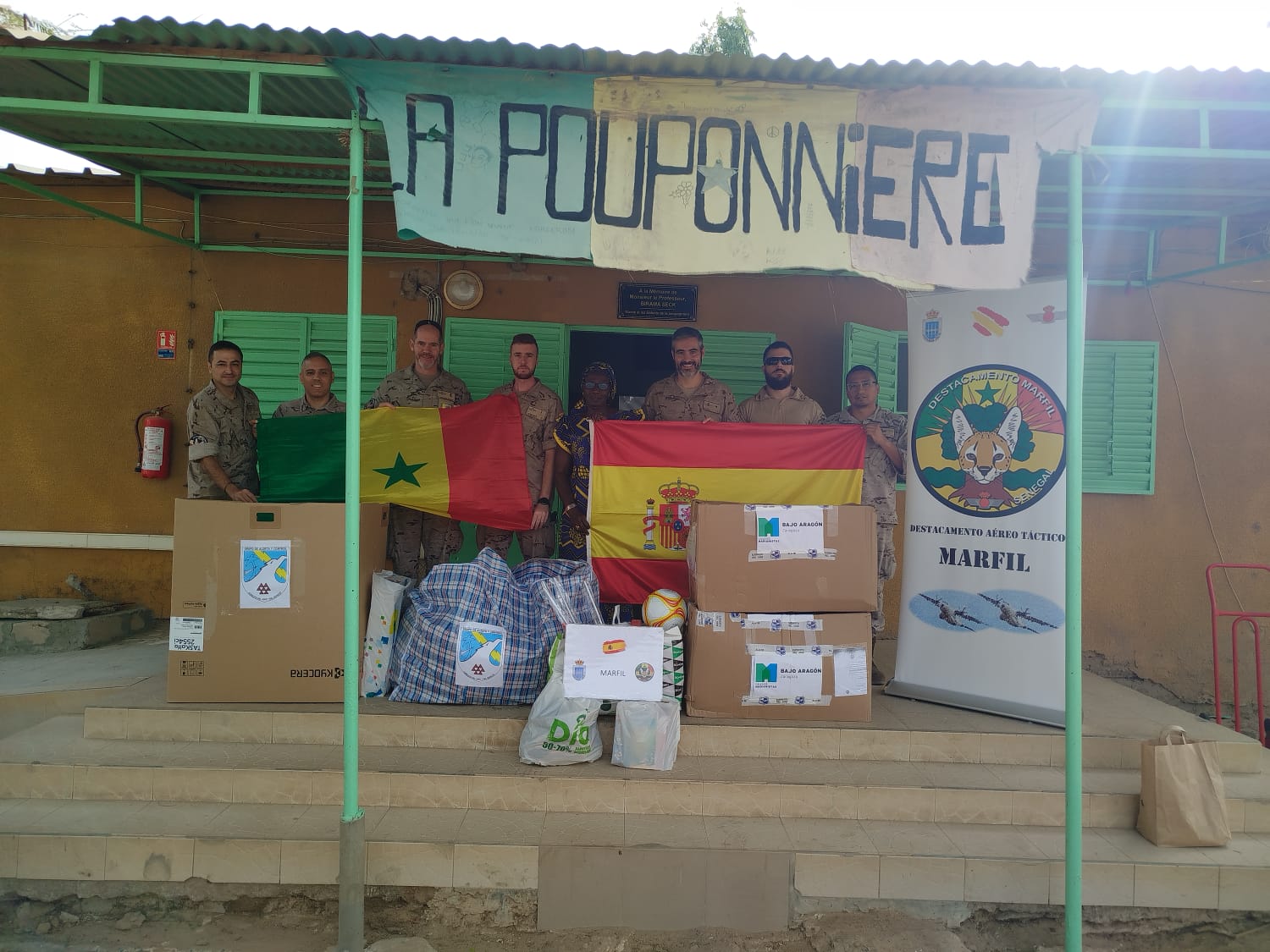 Delivery of Donations to the Pouponnière Centre in Mbour