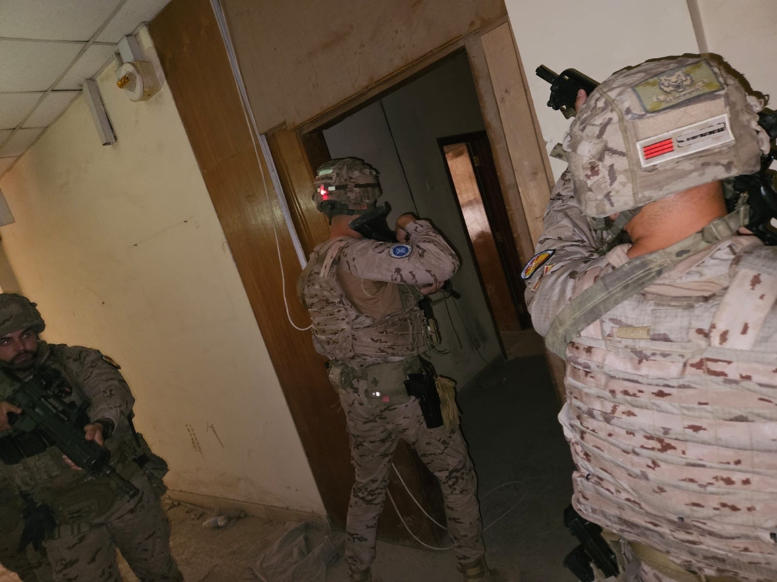 Urban combat exercise