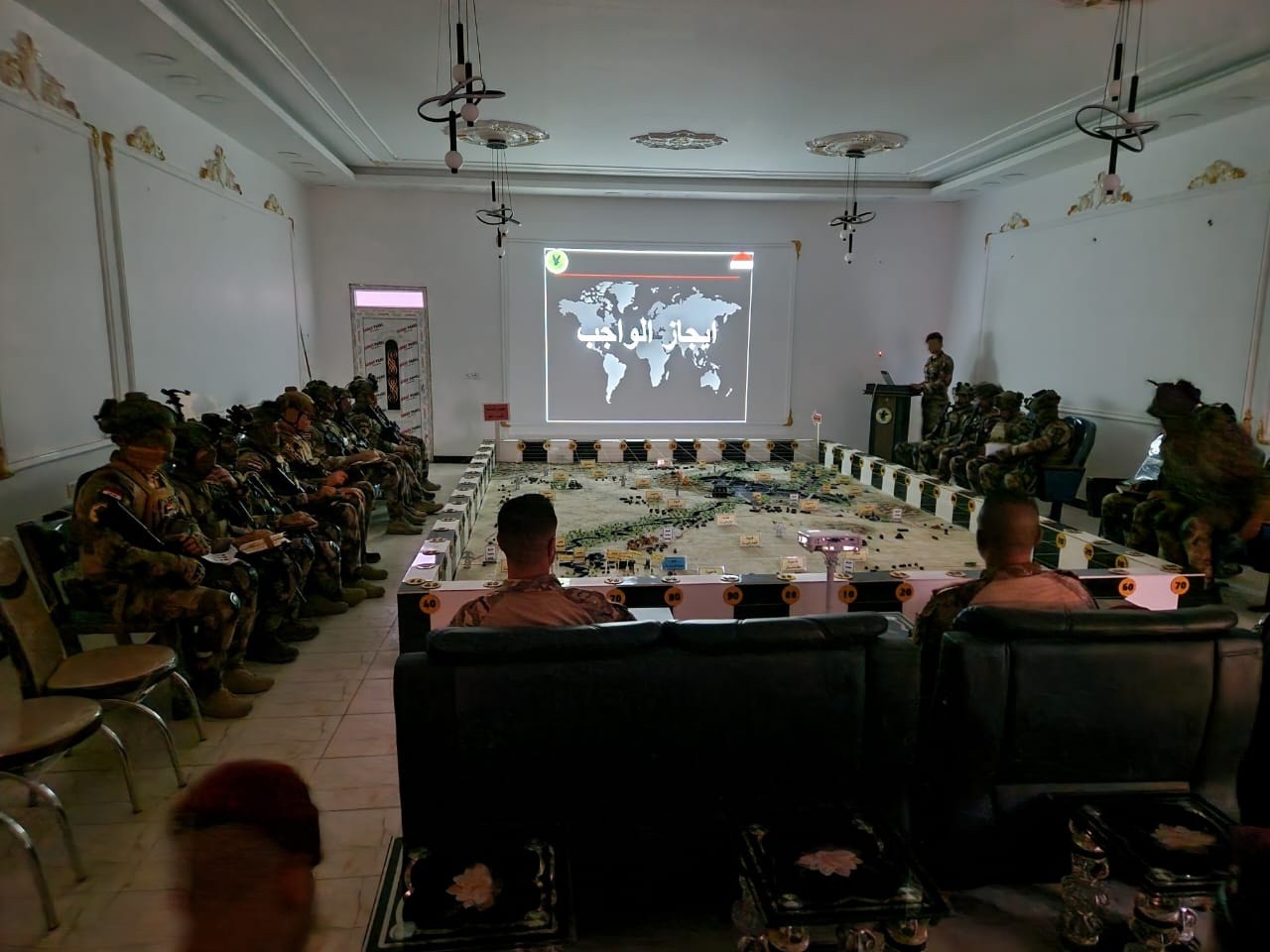 Preparation before the start of the mission