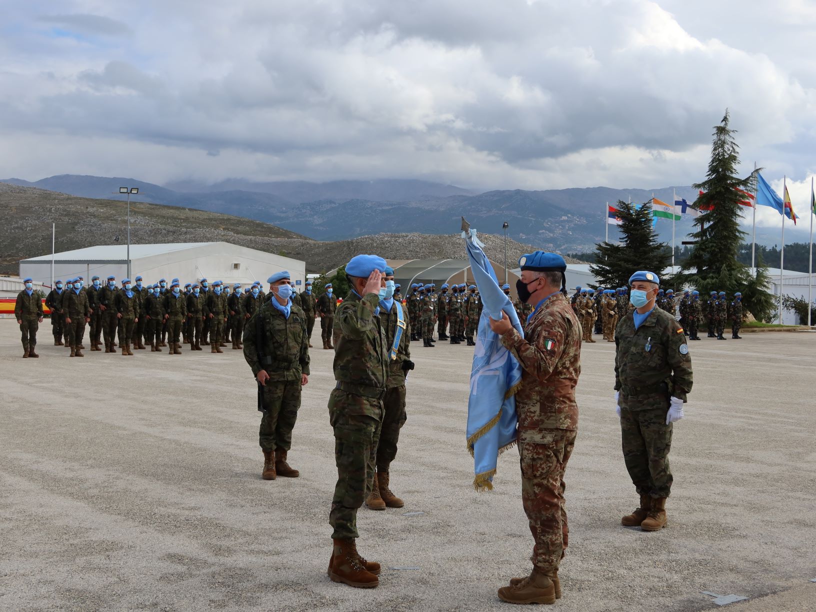 Brigade “Guadarrama” XII takes over UNIFIL's Sector East Command Post