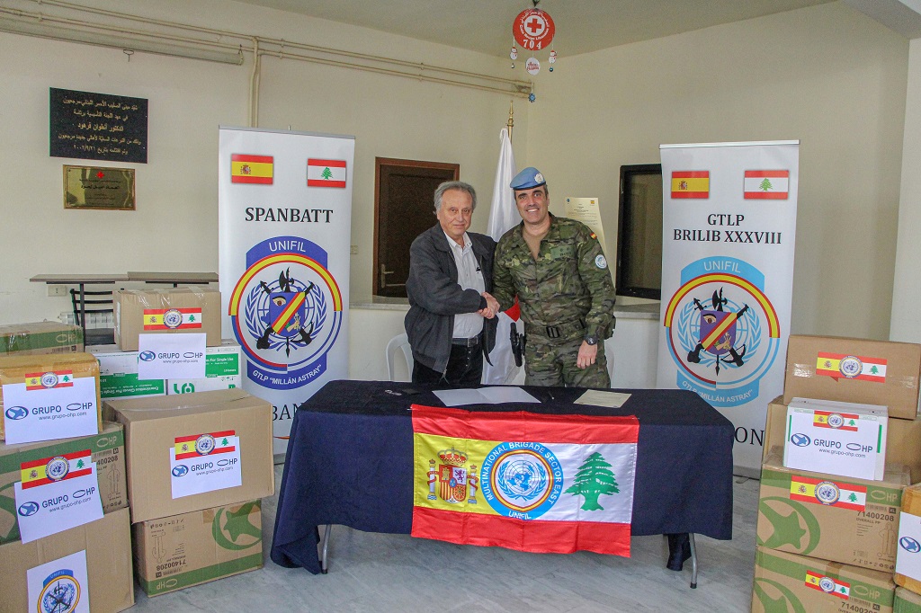 Delivery of the donation in Marjayoun