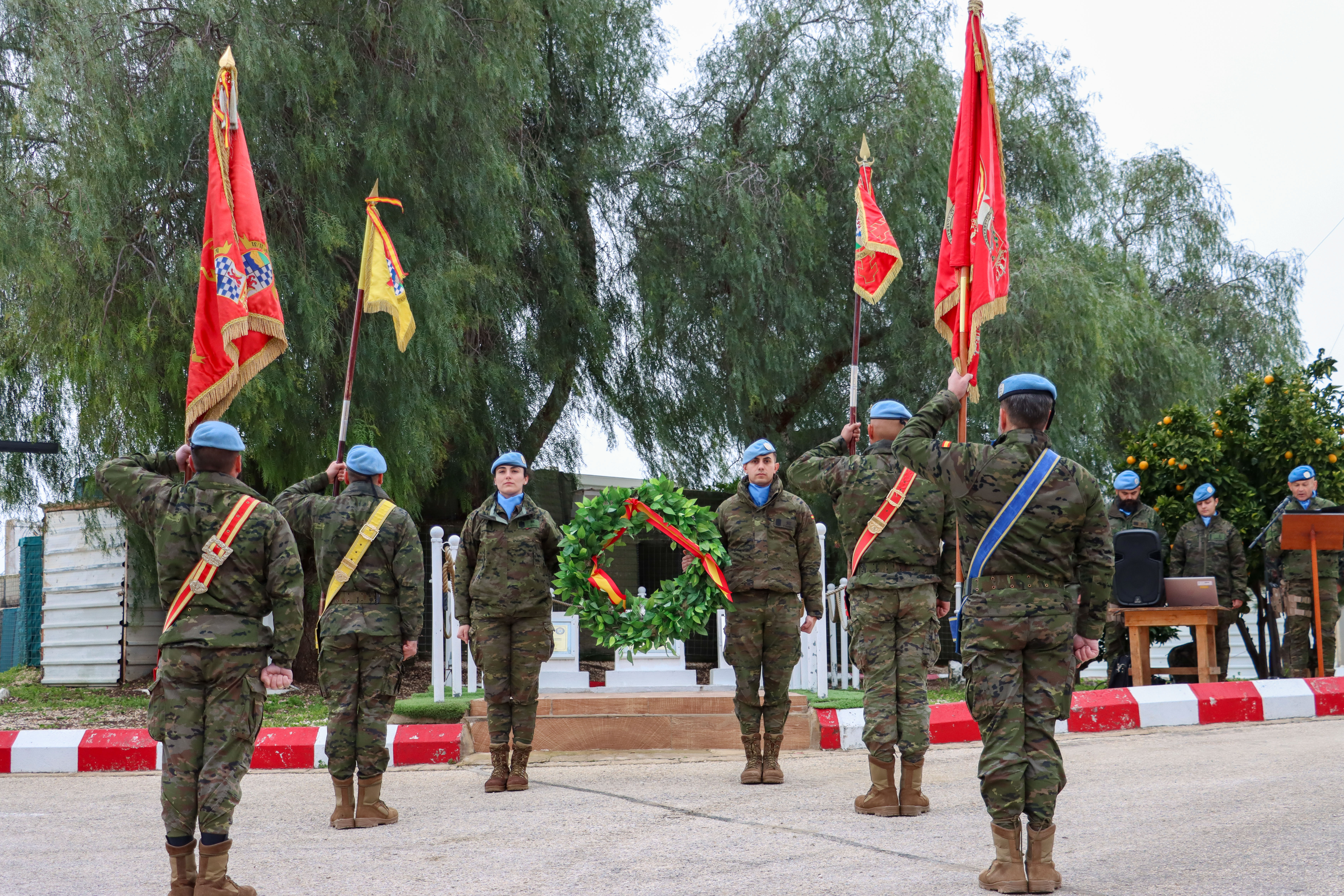 Laurel wreath laying