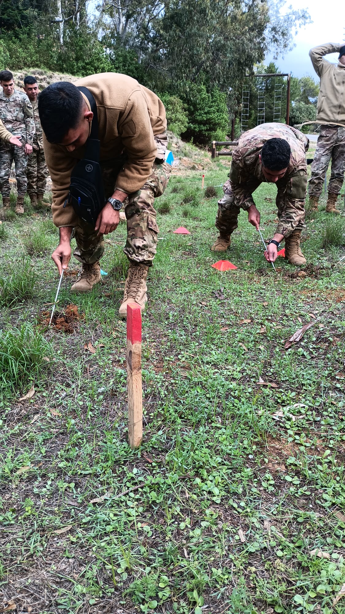 Practical training session
