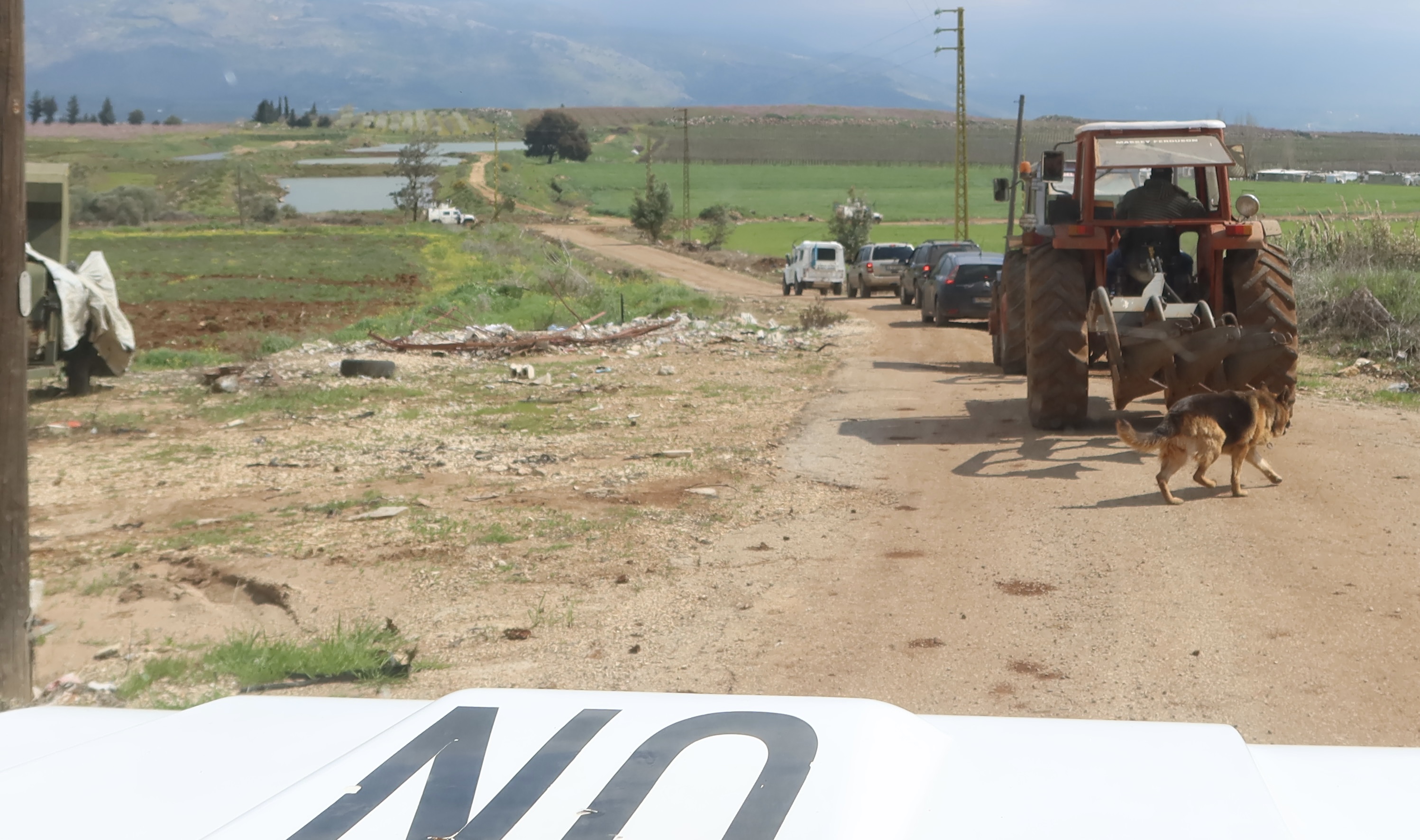 Escorted civilian convoy