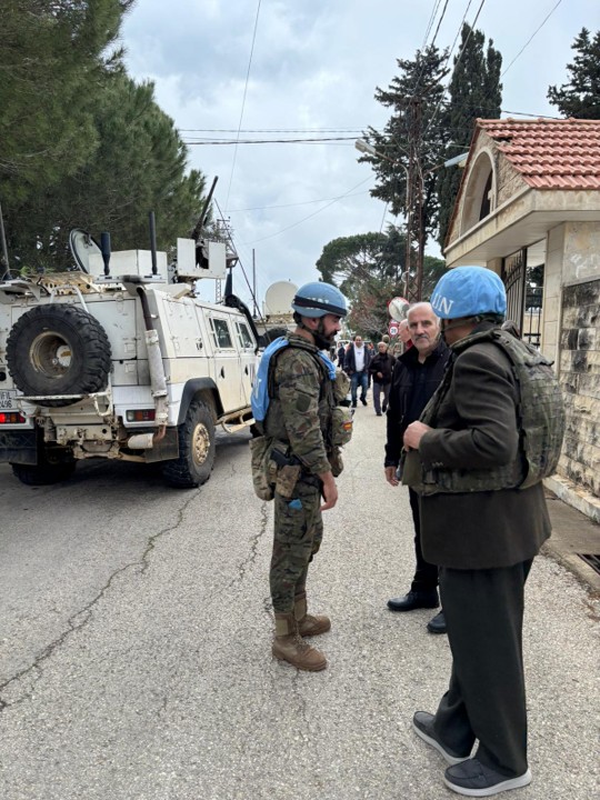 Coordination with local civilian staff