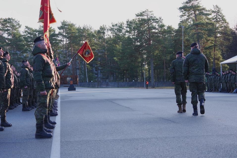 Transfer of Authority of the Spanish contingent in NATO's eFP mission
