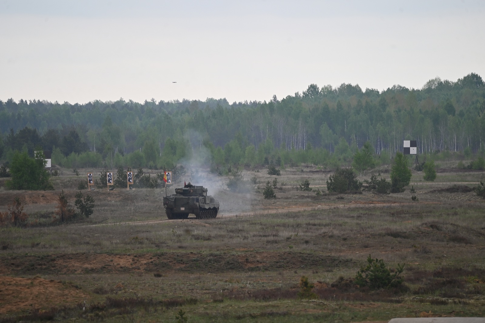 ‘Pizarro’ infantry fighting vehicle during the competition