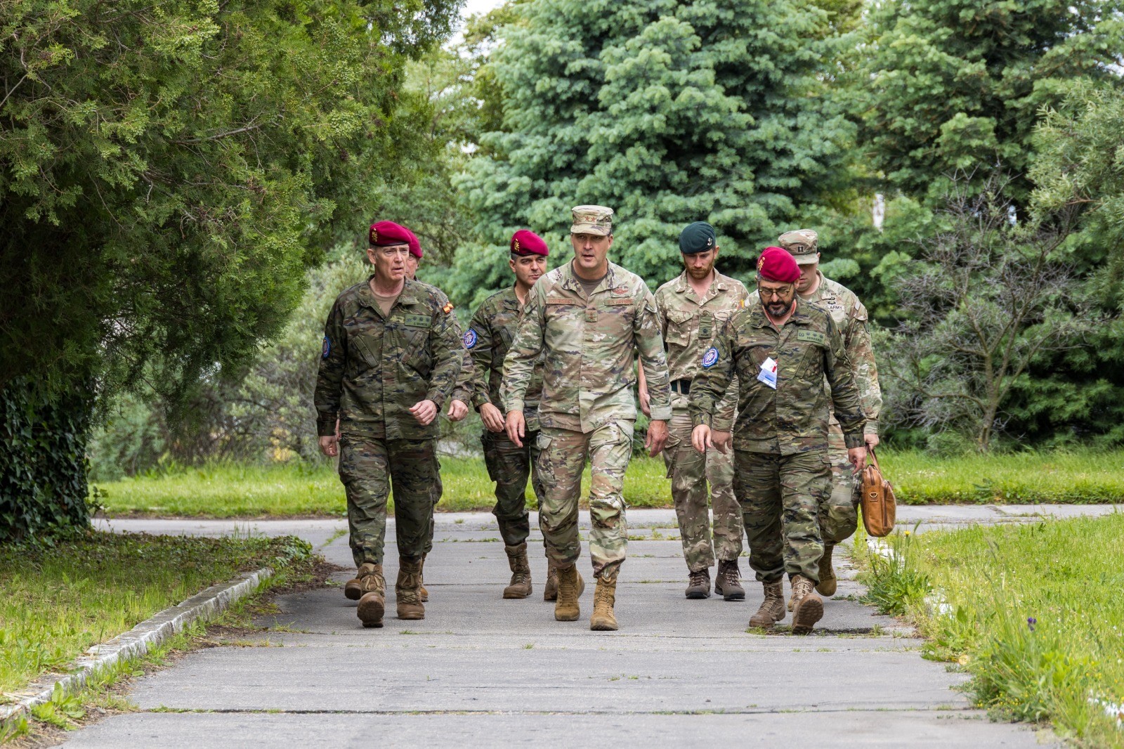 Visit of DCOS OPS JFC BRUNSSUM_Kuchyňa