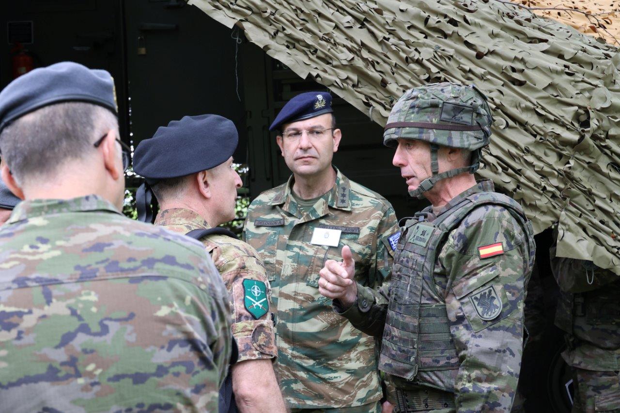 General Pardo de Santayana with CFIT certification team