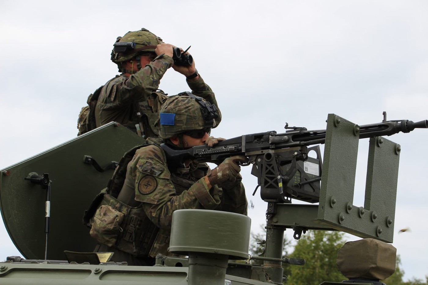 Live-fire exercise at MTA Kamenica