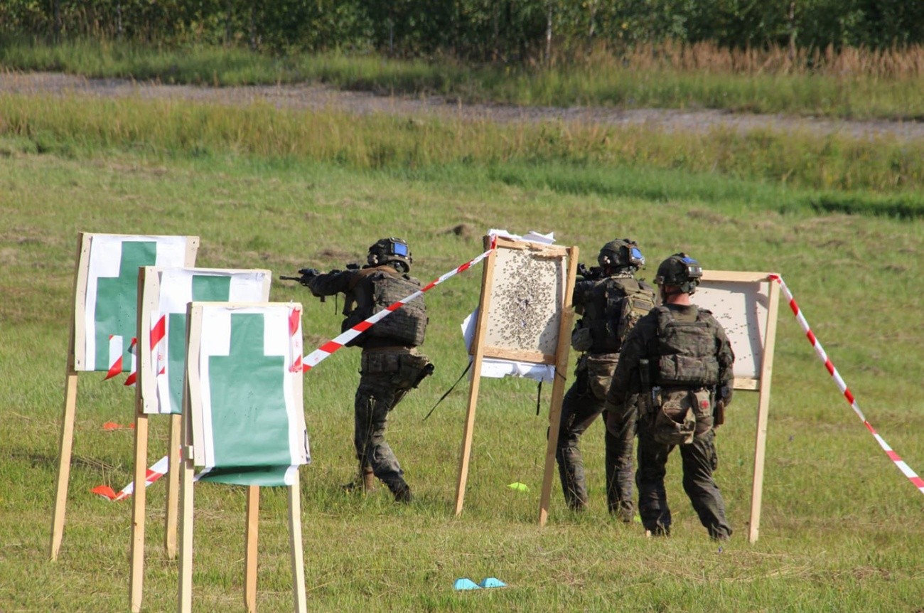 Live-fire exercise at MTA Kamenica