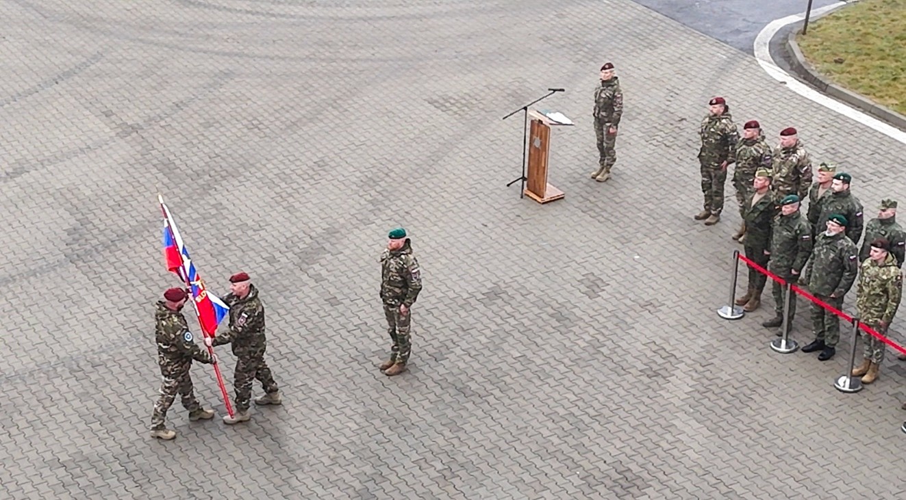 Slovene forces transfer of authority