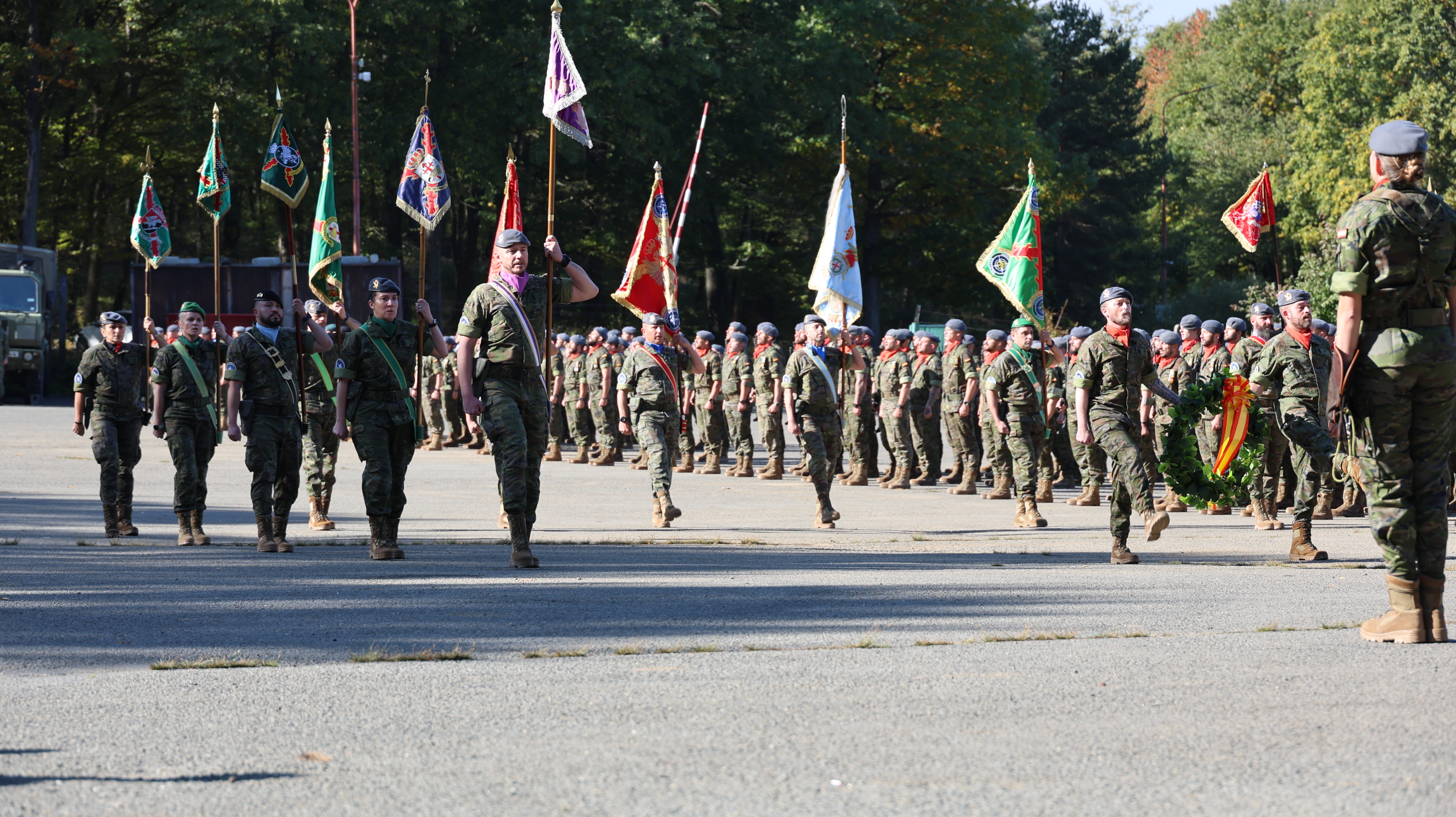 Tribute to the fallen