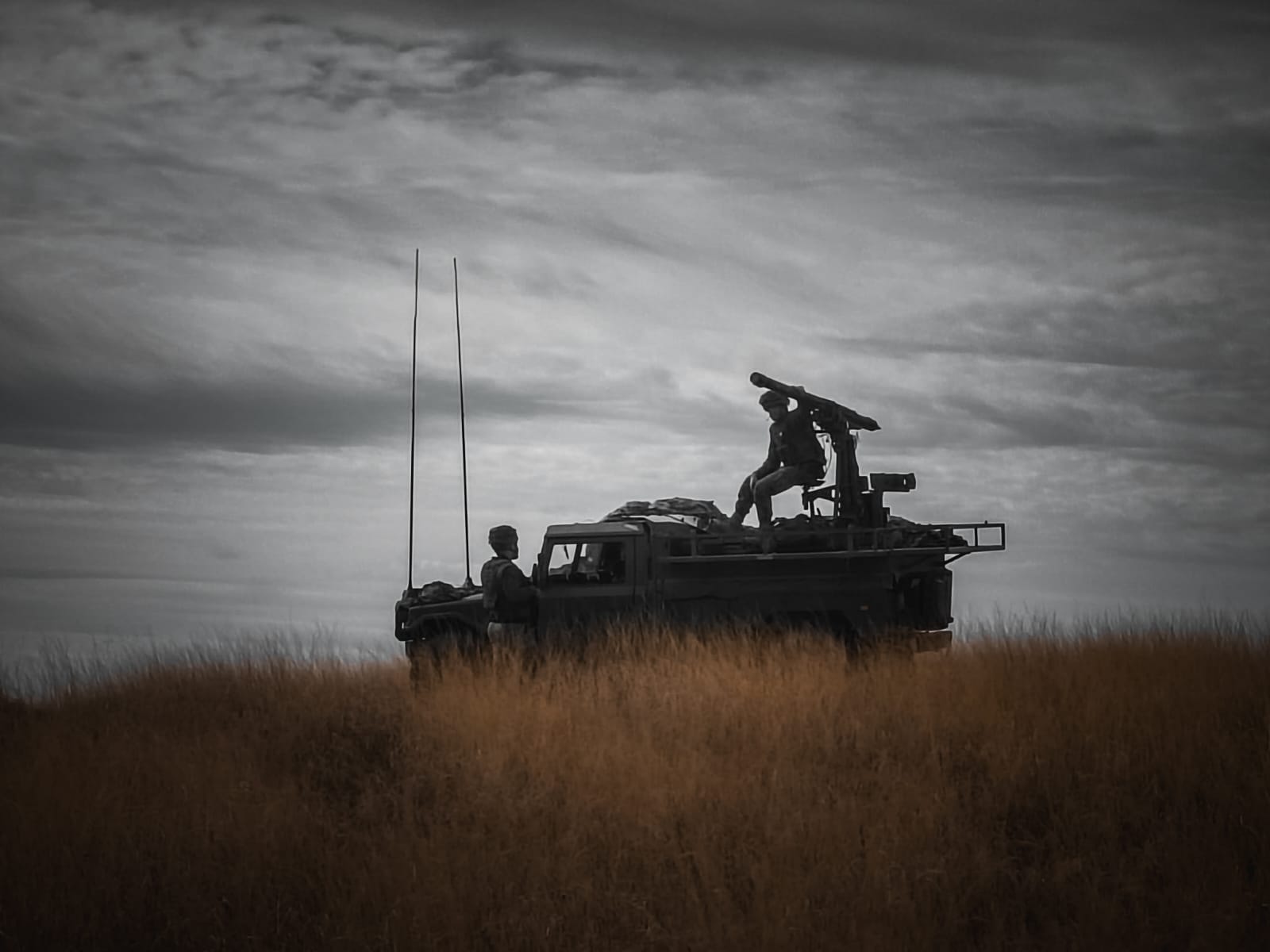 MISTRAL firing station mounted on a VAMTAC vehicle