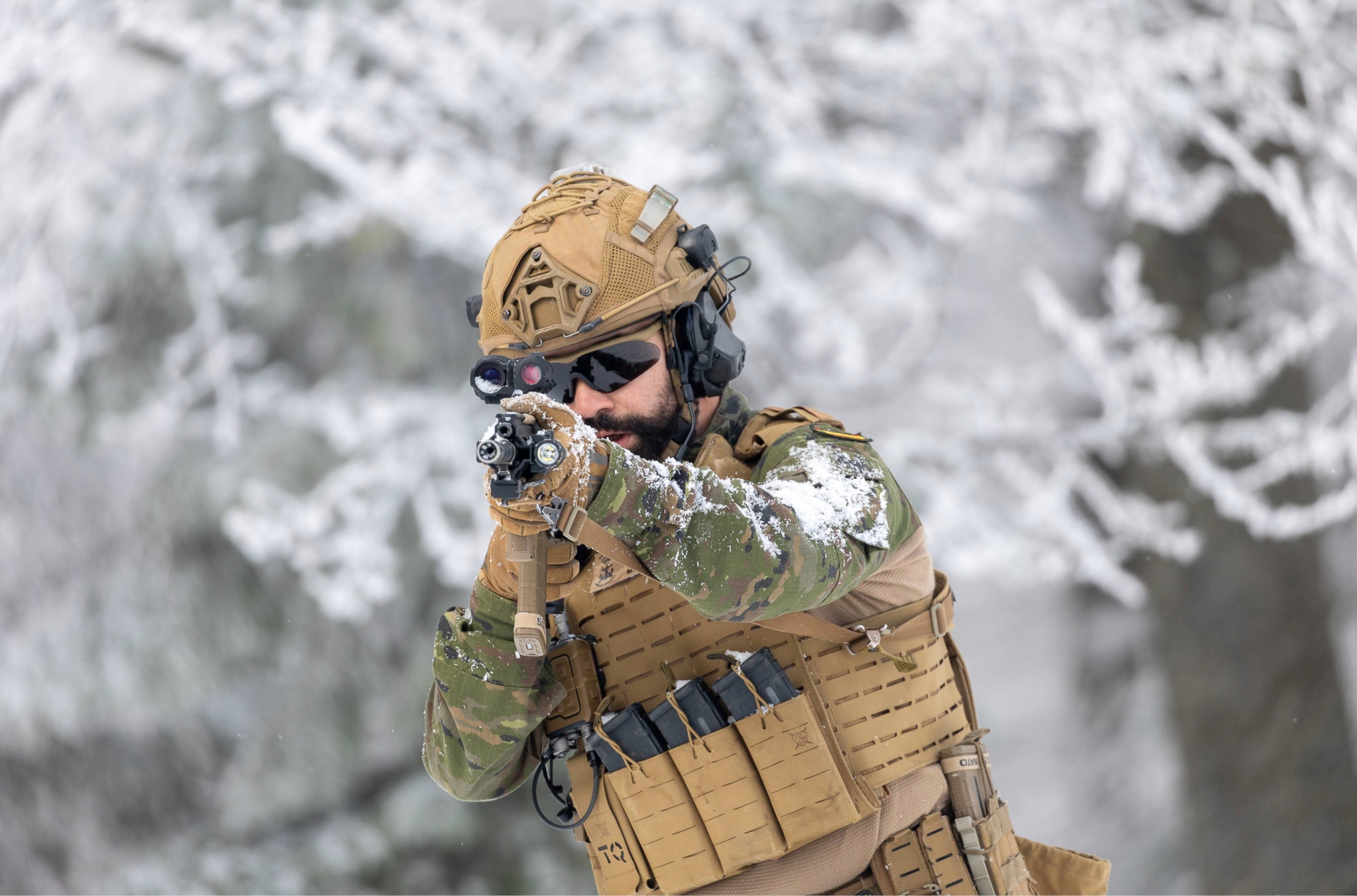 Tactical movement under winter conditions