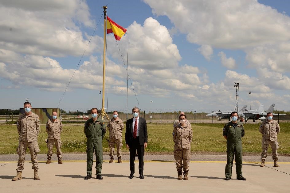 Spanish Ambassador to Lithuania visits the  ‘Vilkas’ Detachment