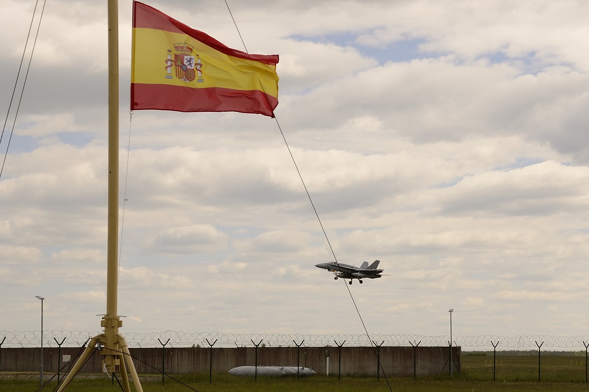 15TH WING REACHES ITS FIRST MONTH DEPLOYED IN THE BALTIC
