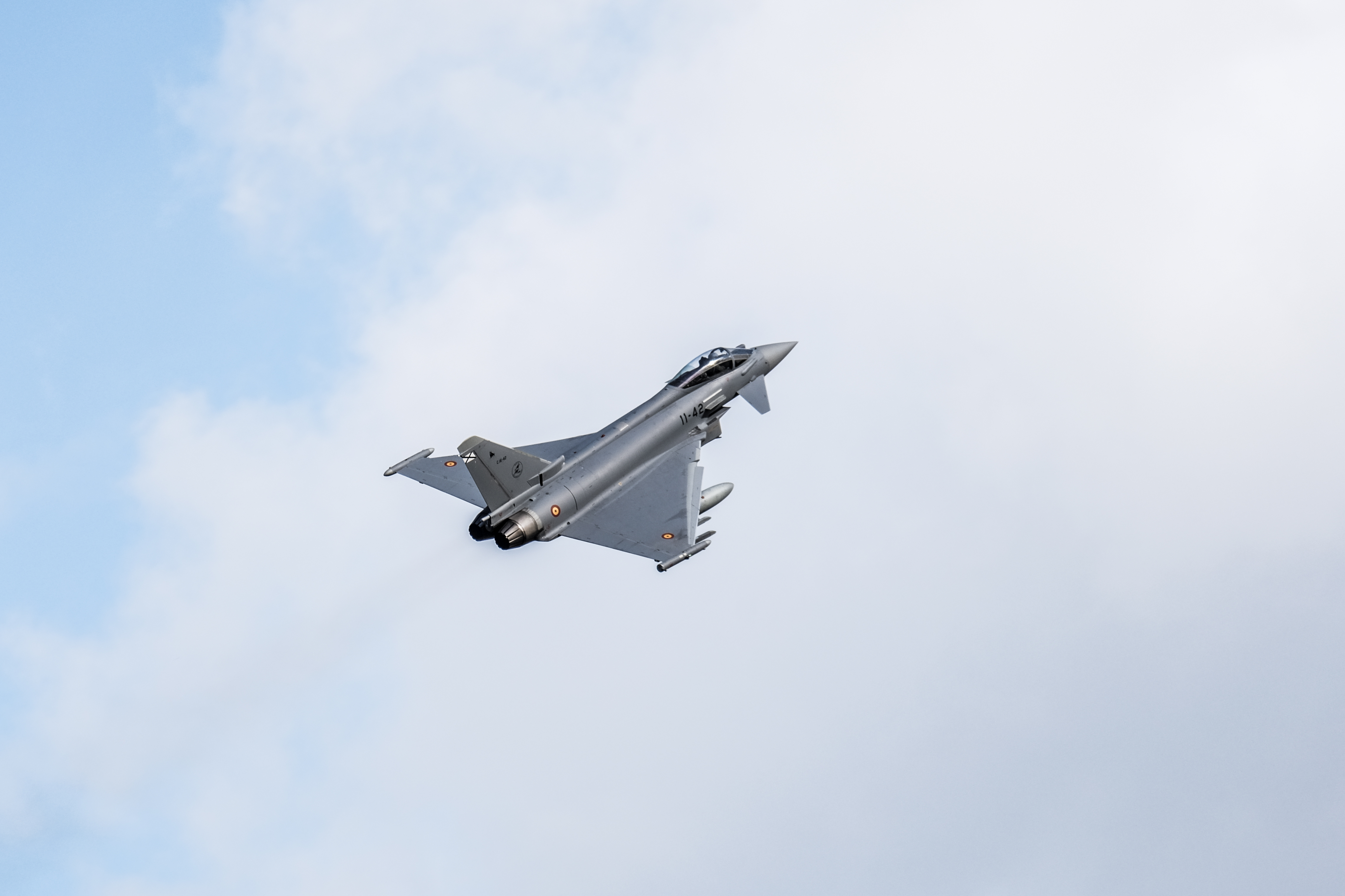 Eurofighter taking off in Siauliai