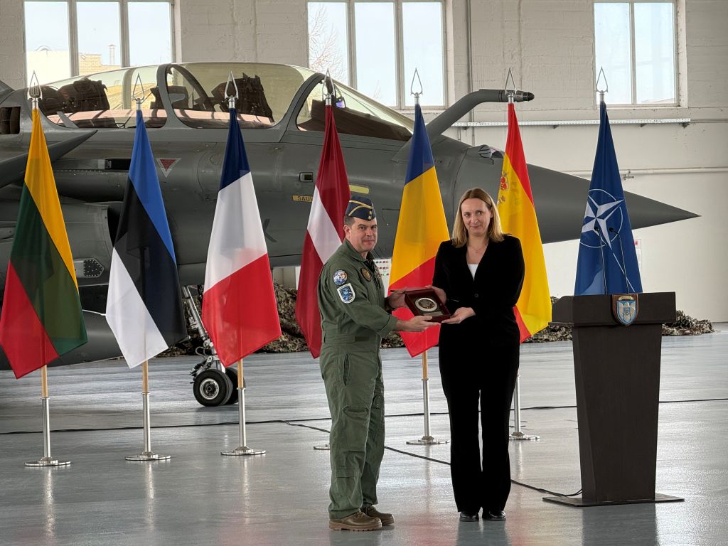 Handover ceremony in Šiauliai