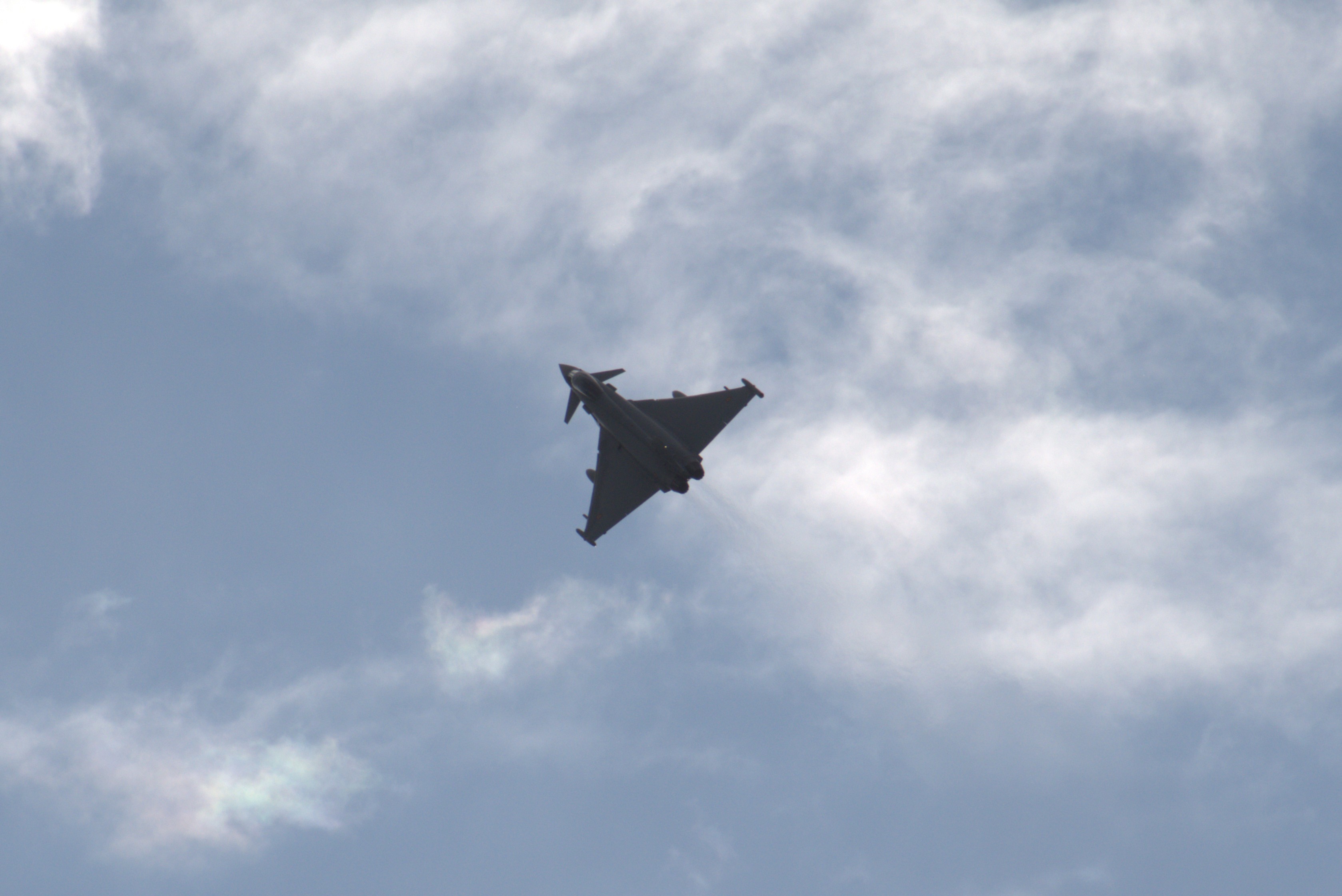 Eurofighter in flight