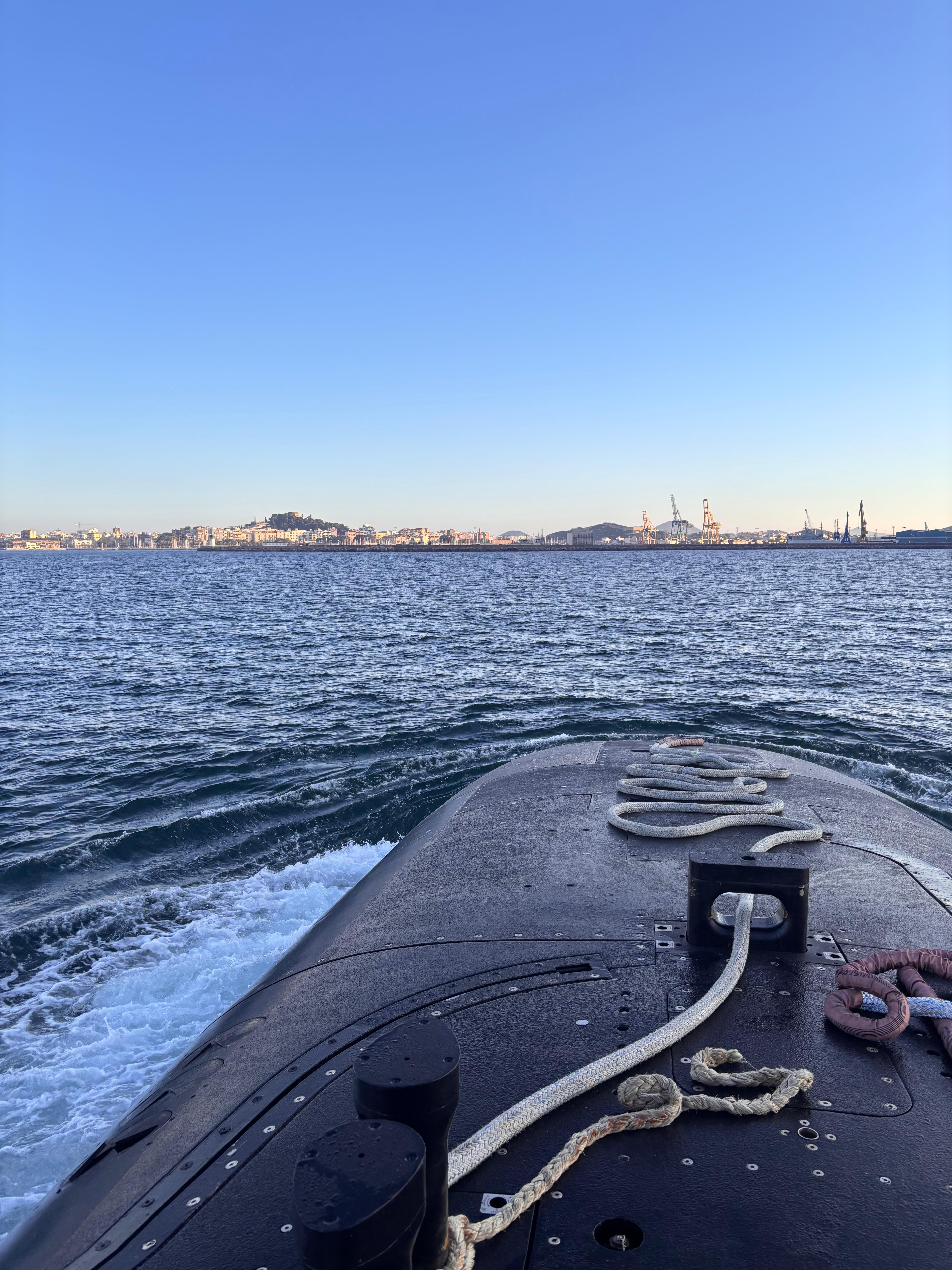 Entrada en el Arsenal de Cartagena