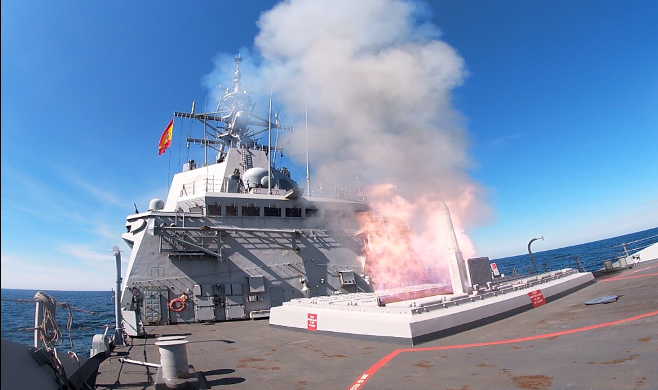 La fragata ‘Almirante Juan de Borbón’ culmina su participación en el ejercicio ‘Formidable Shield 19’