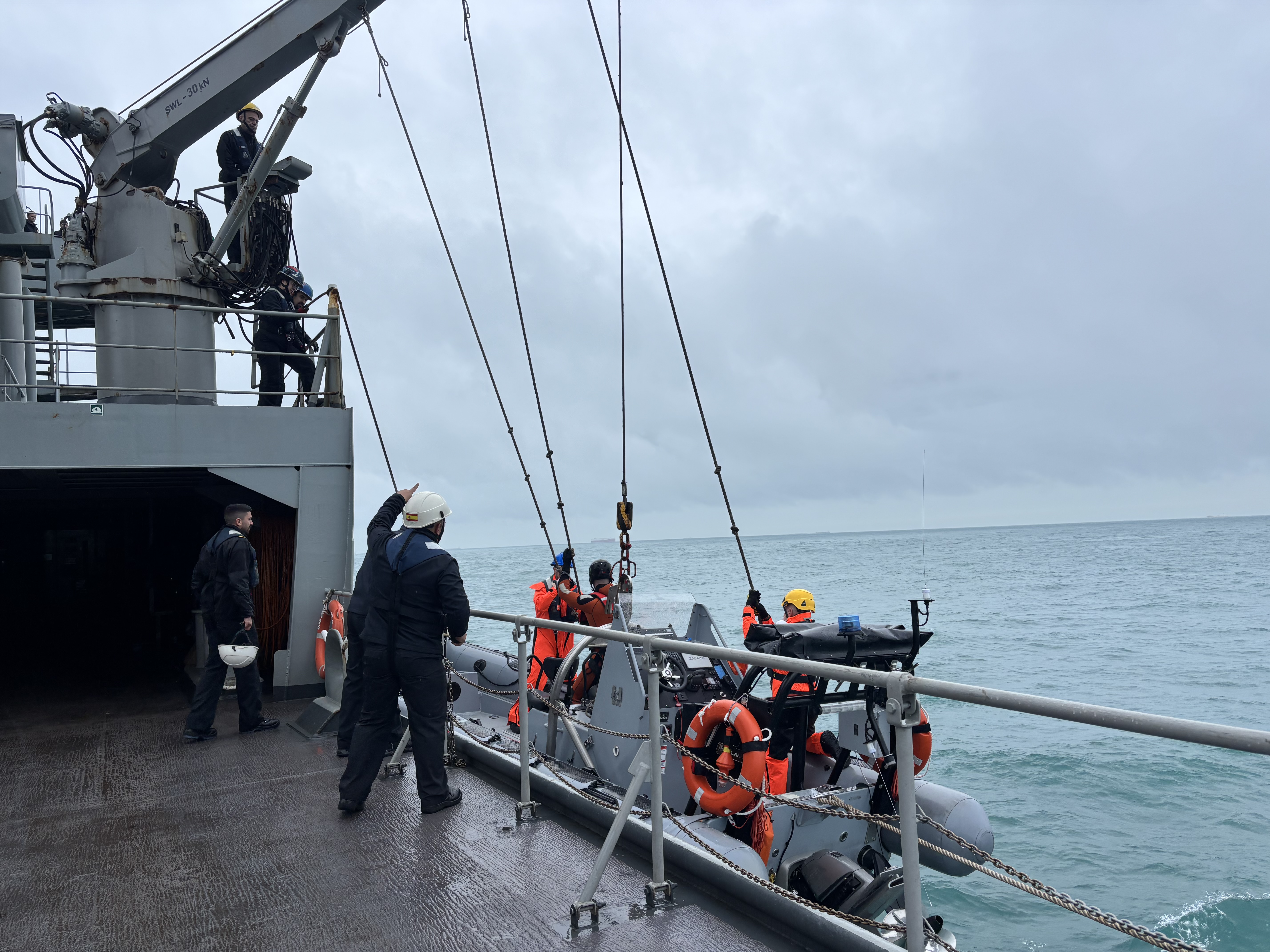 Spanish Navy  Auxiliary Oiler Replenishment vessel Patiño