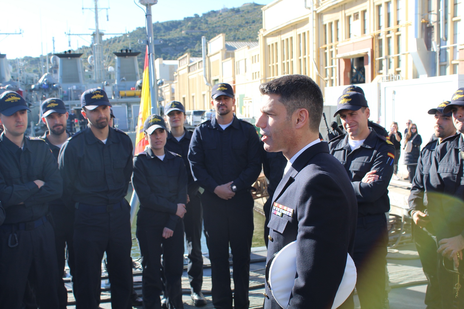 Commander of the First Mine Countermeasures Squadron