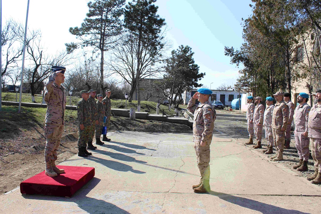 Updates from the incoming Force Commander to the authority