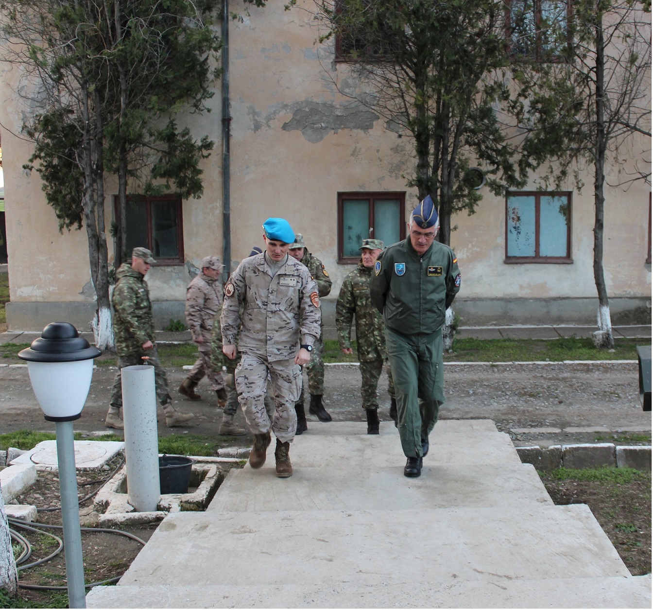 Visit to the 'Tigru' Tactical Air Detachment (DAT)