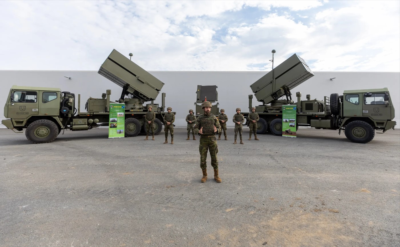 NASAMS System in Tapa, Garrison