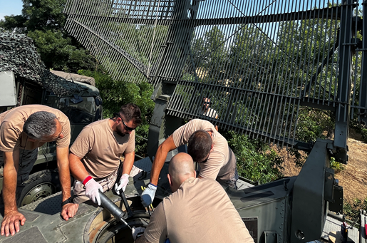 Maintenance tasks of radar AN/TPS-43M