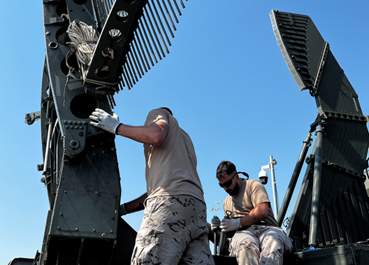 Maintenance tasks of radar AN/TPS-43M