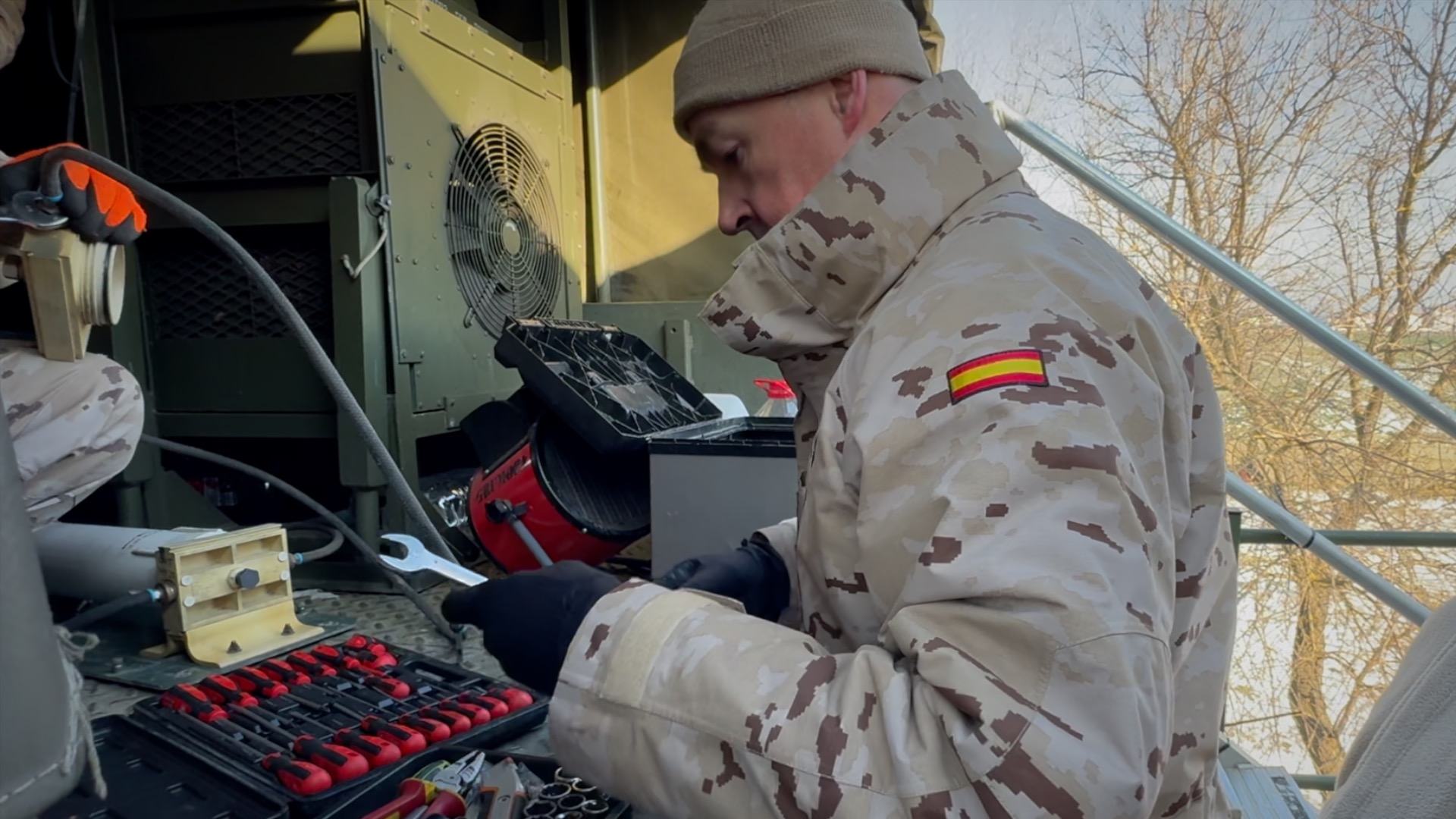 Members of Tactical Air Detachment Tigru
