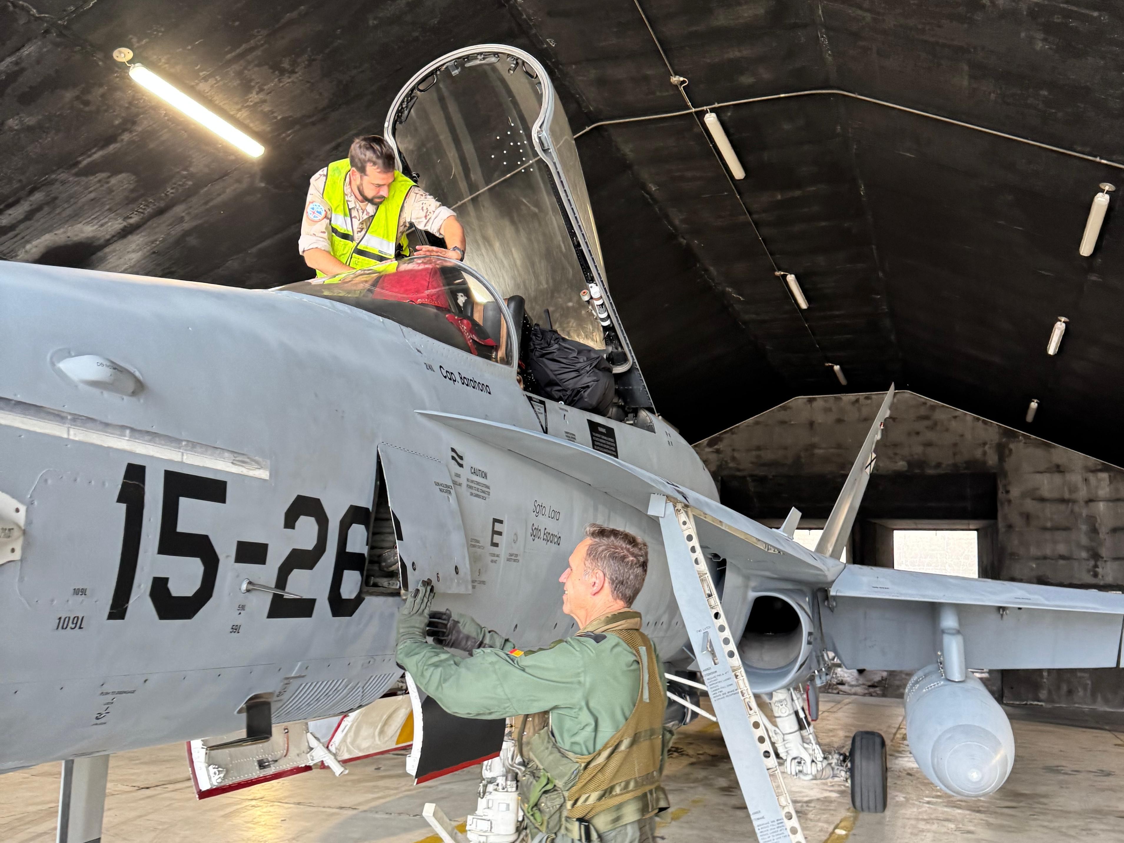 Lieutenant Colonel Rafael Ichaso Franco and the ‘Stinga’ Detachment mechanic