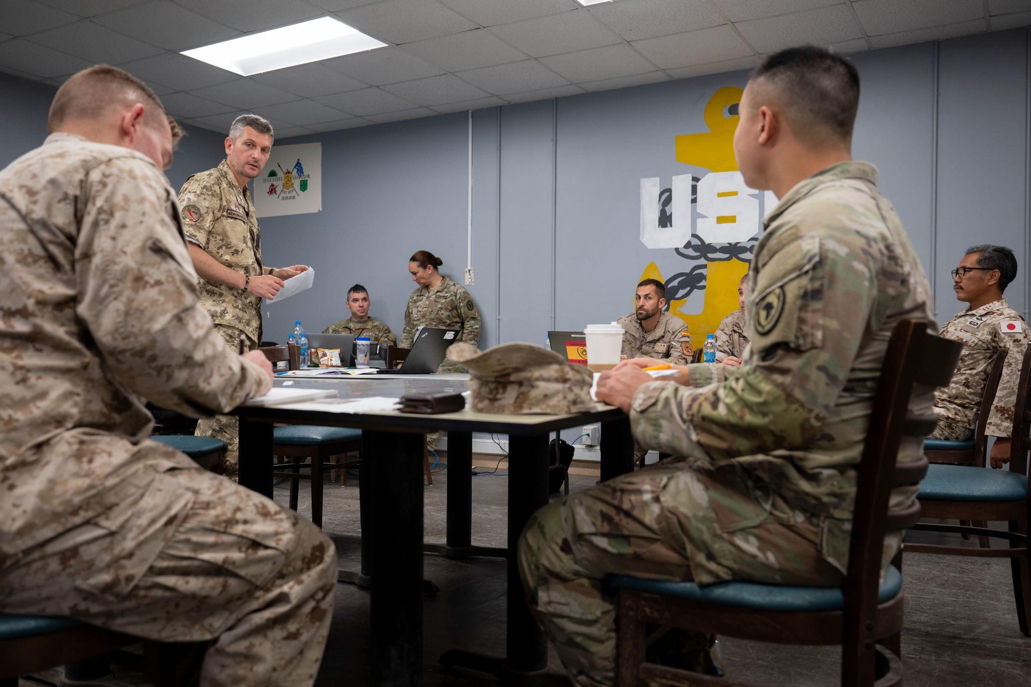 Structured Discussions During the Exercise