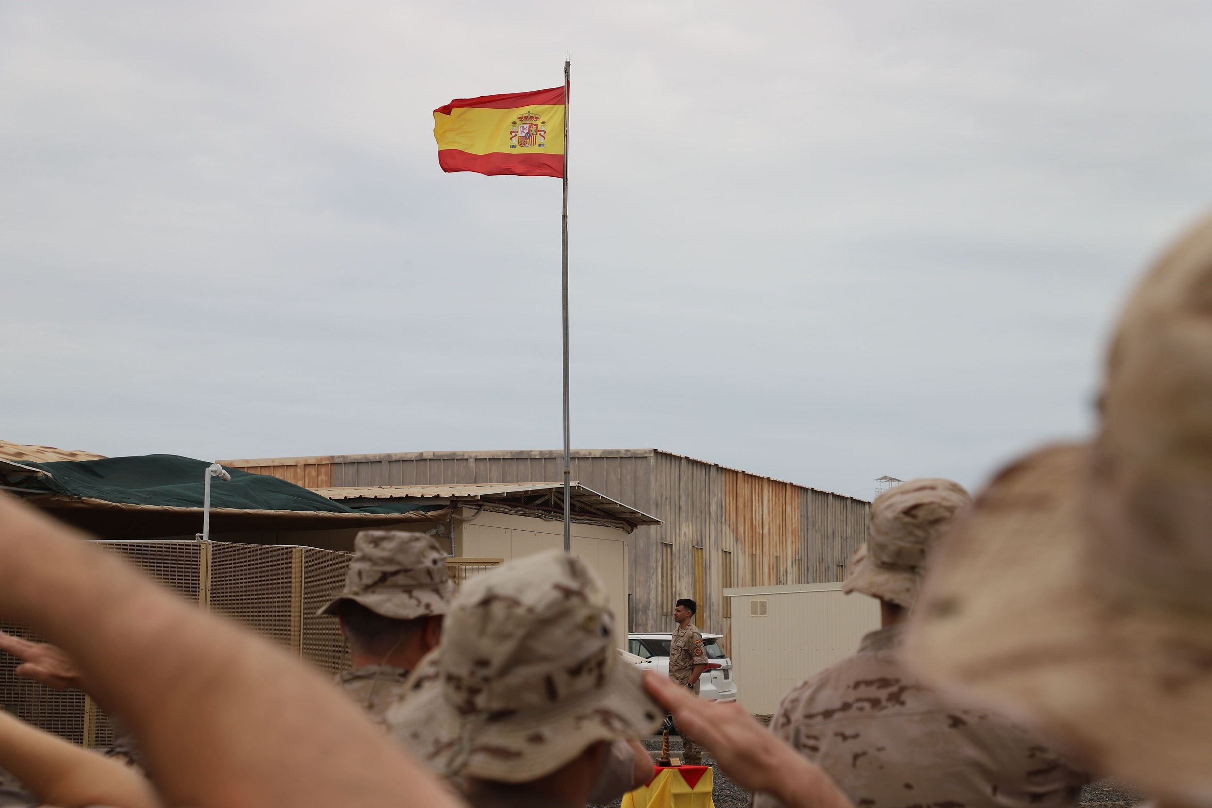 Flag-raising ceremony