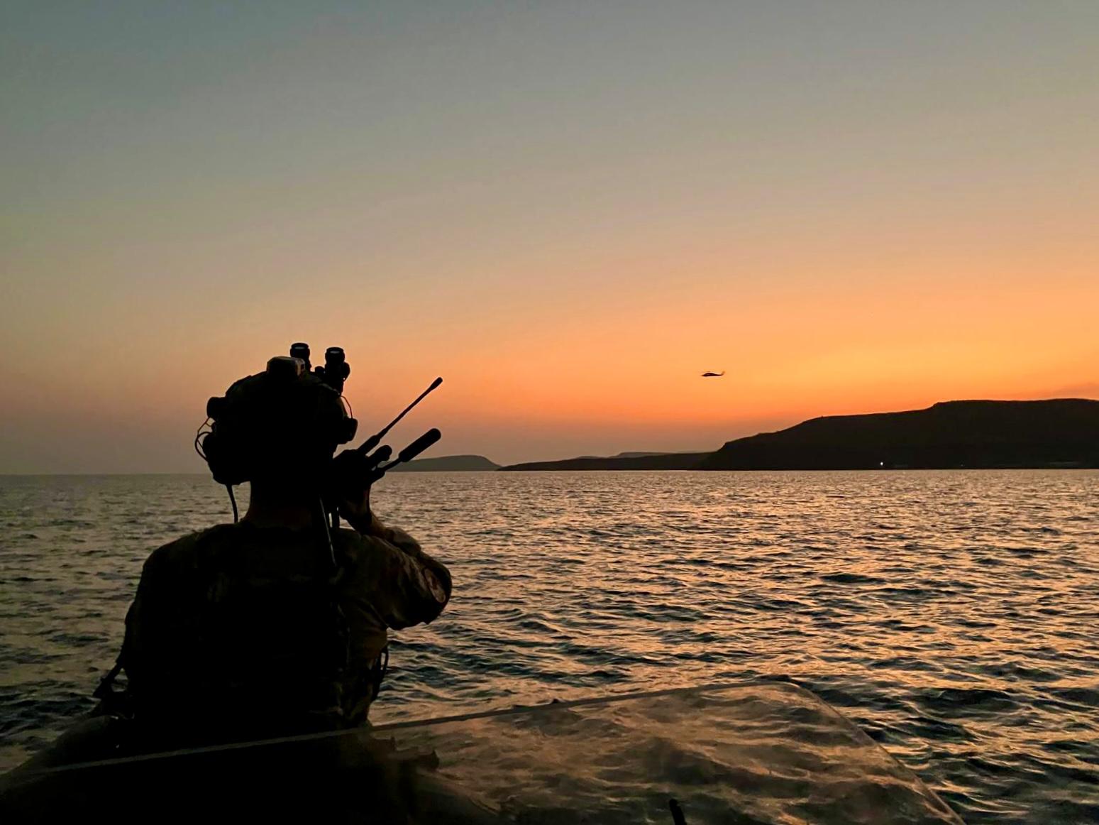 Operational activities during the 2025 Bull Shark exercise