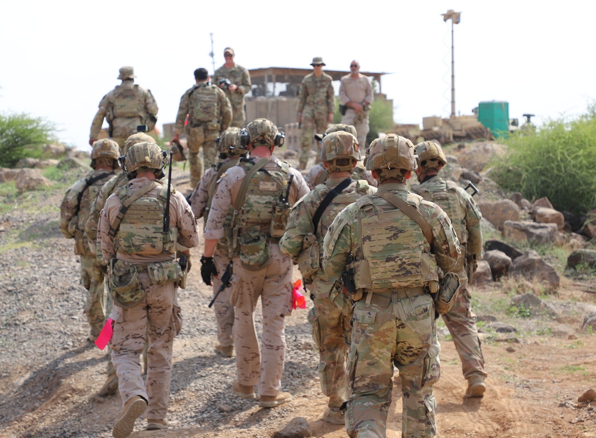 The Force Protection and Support Section of the detachment