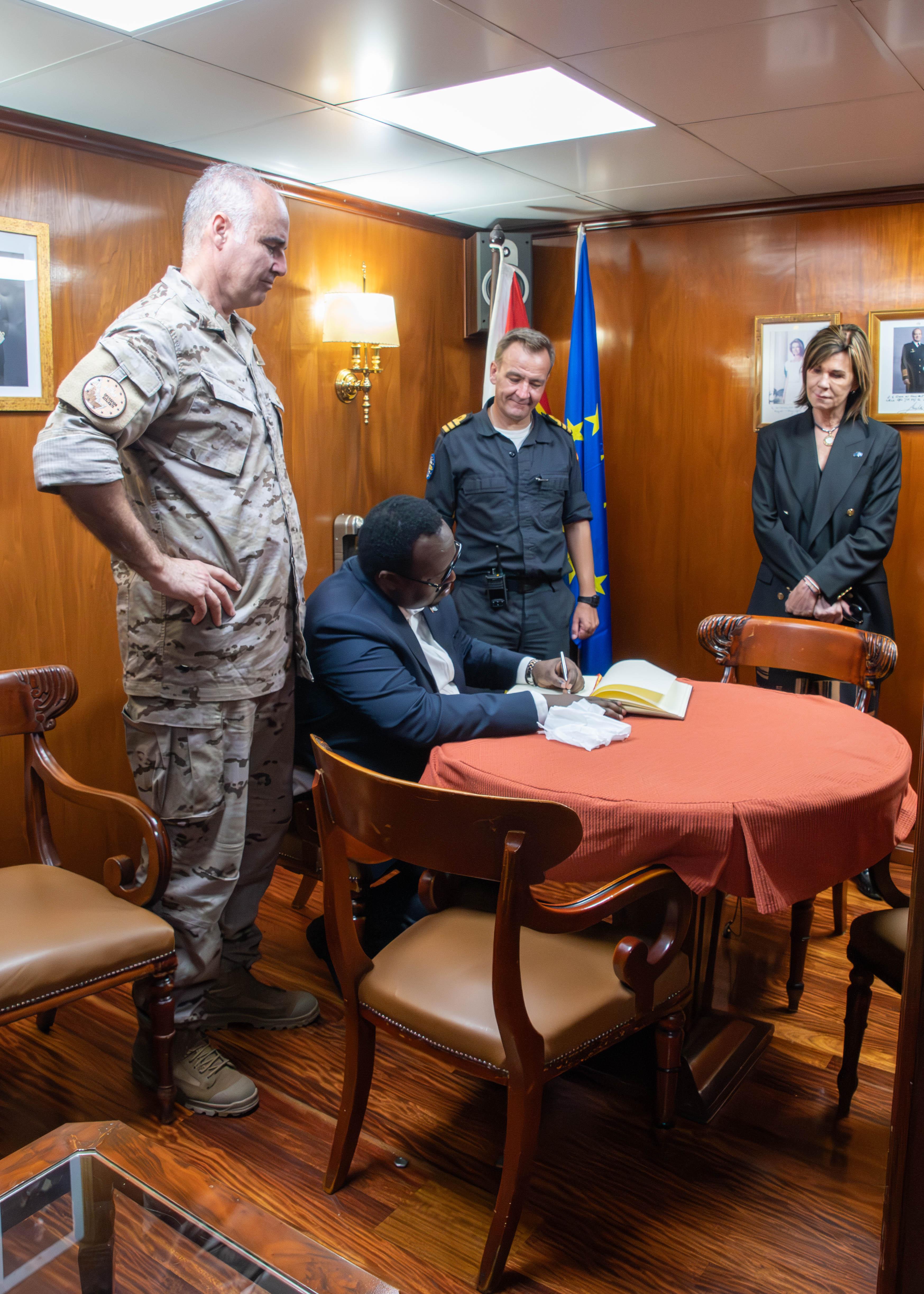 Book of Honour Signing