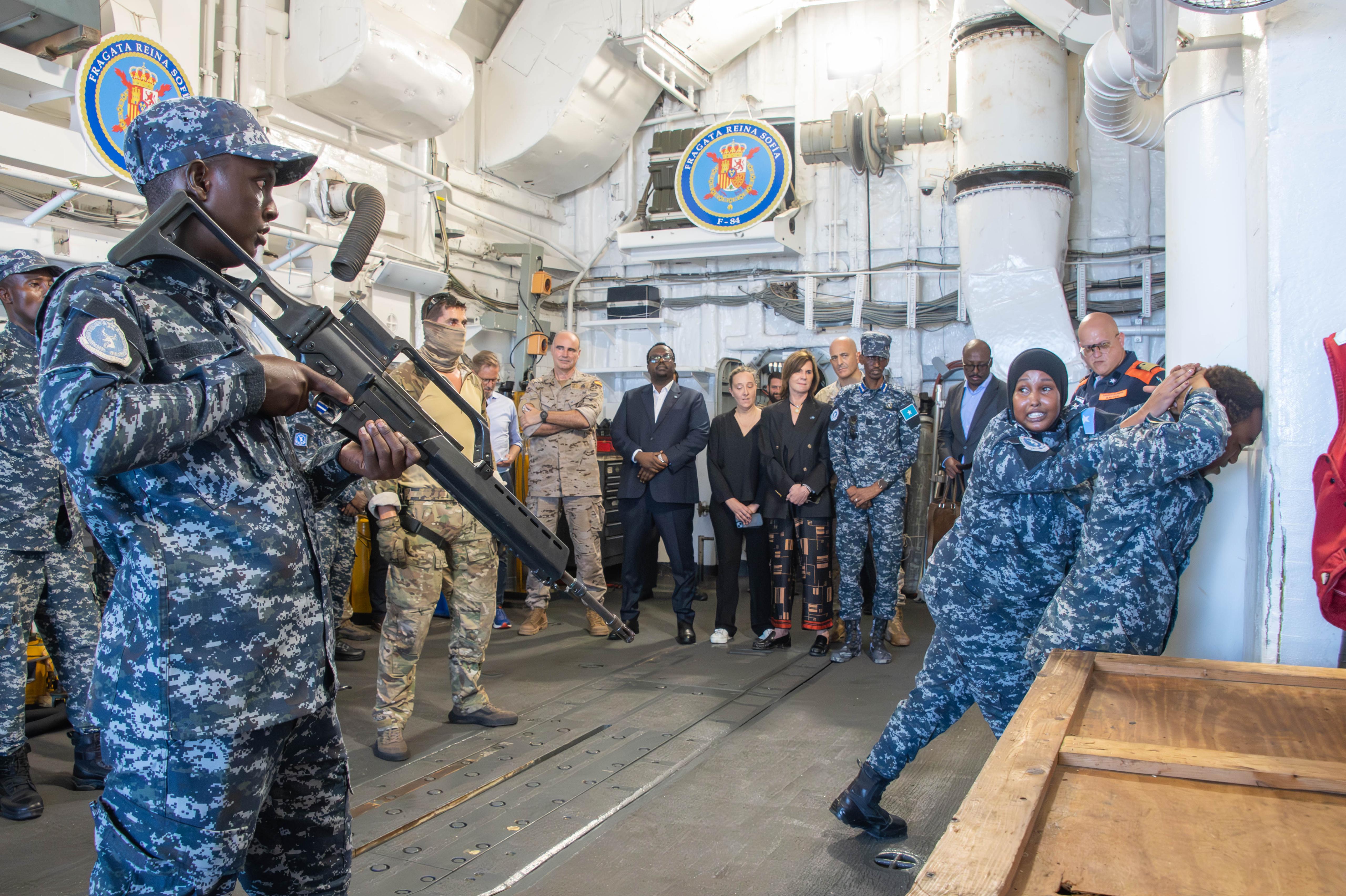 Somali Coast Guard Training Operations