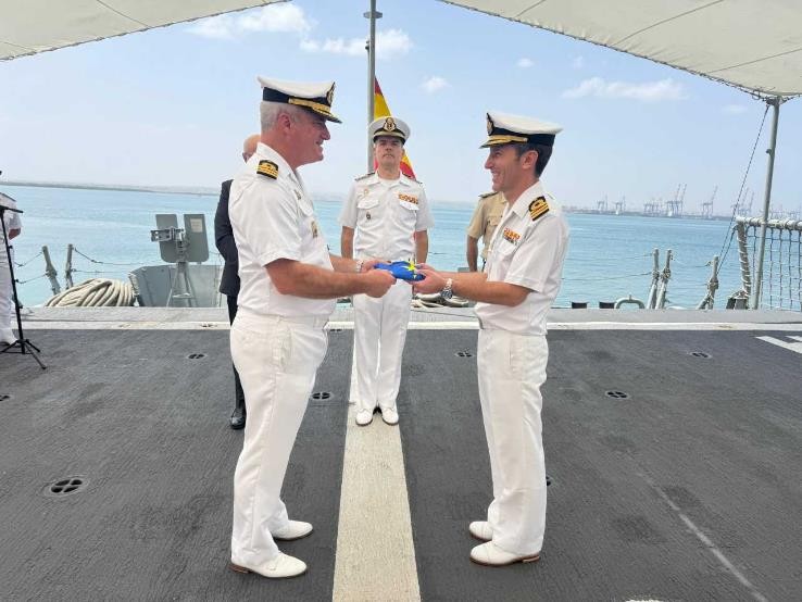 Transfer of Authority (TOA) between Frigate Victoria and Frigate Canarias