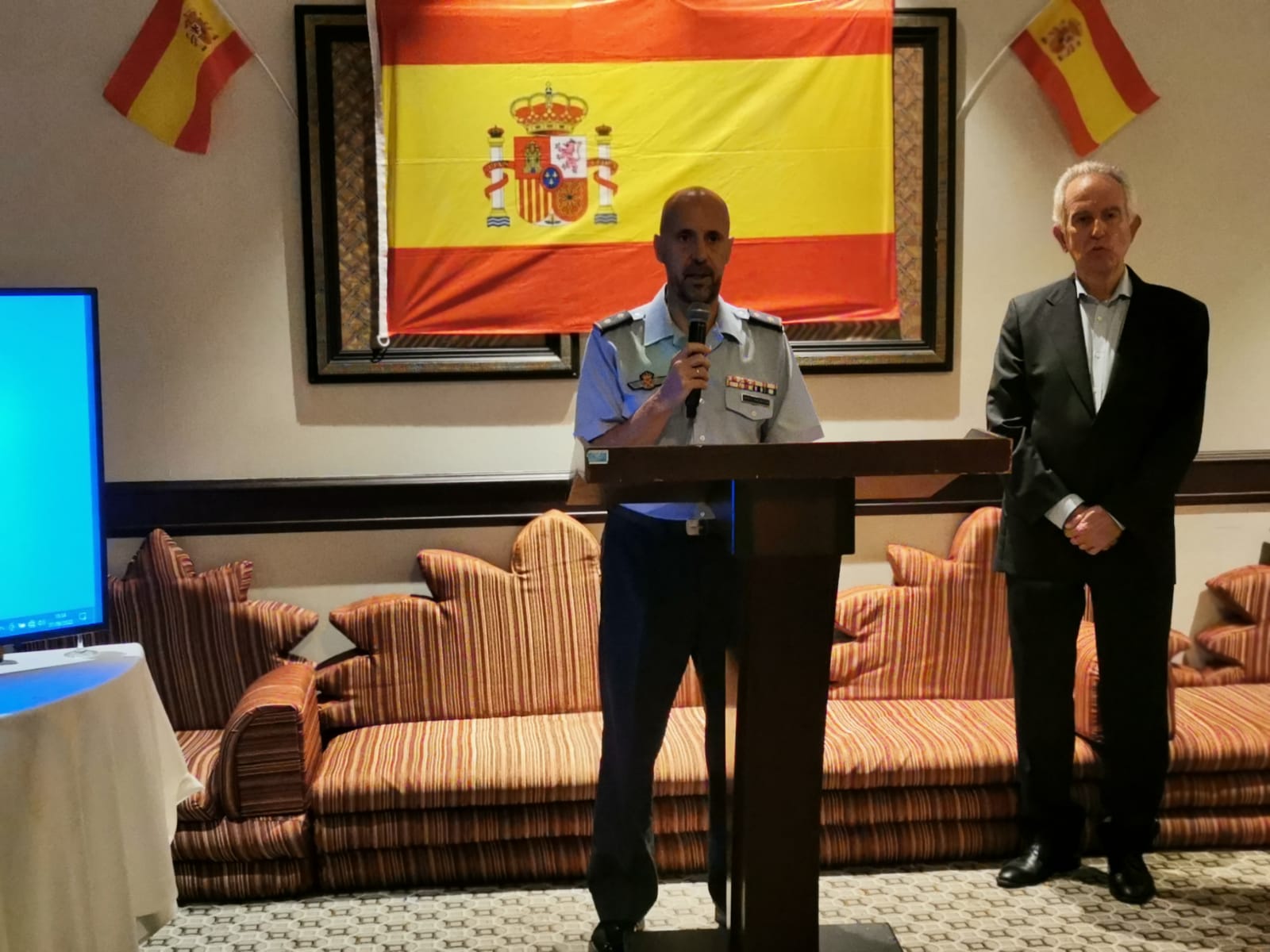 Speech by Lieutenant Colonel Carlos Rodriguez