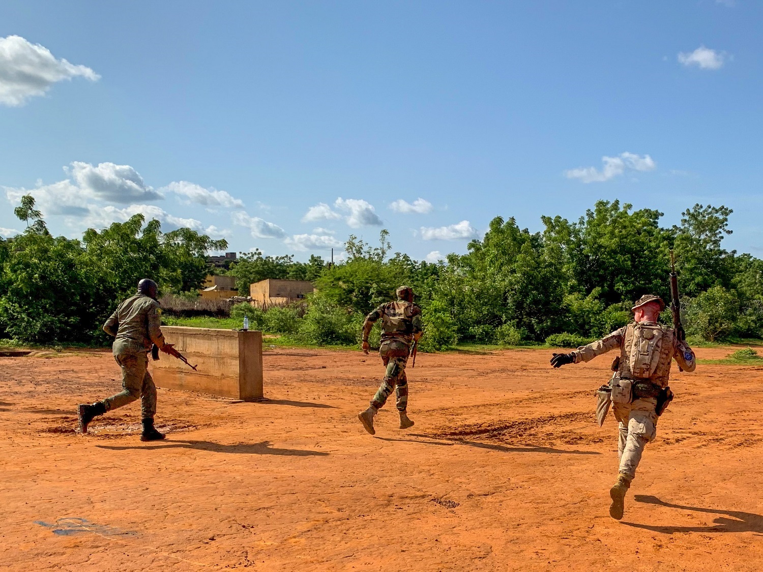 The Spanish contingent within EUTM Mali keeps training the Malian Army