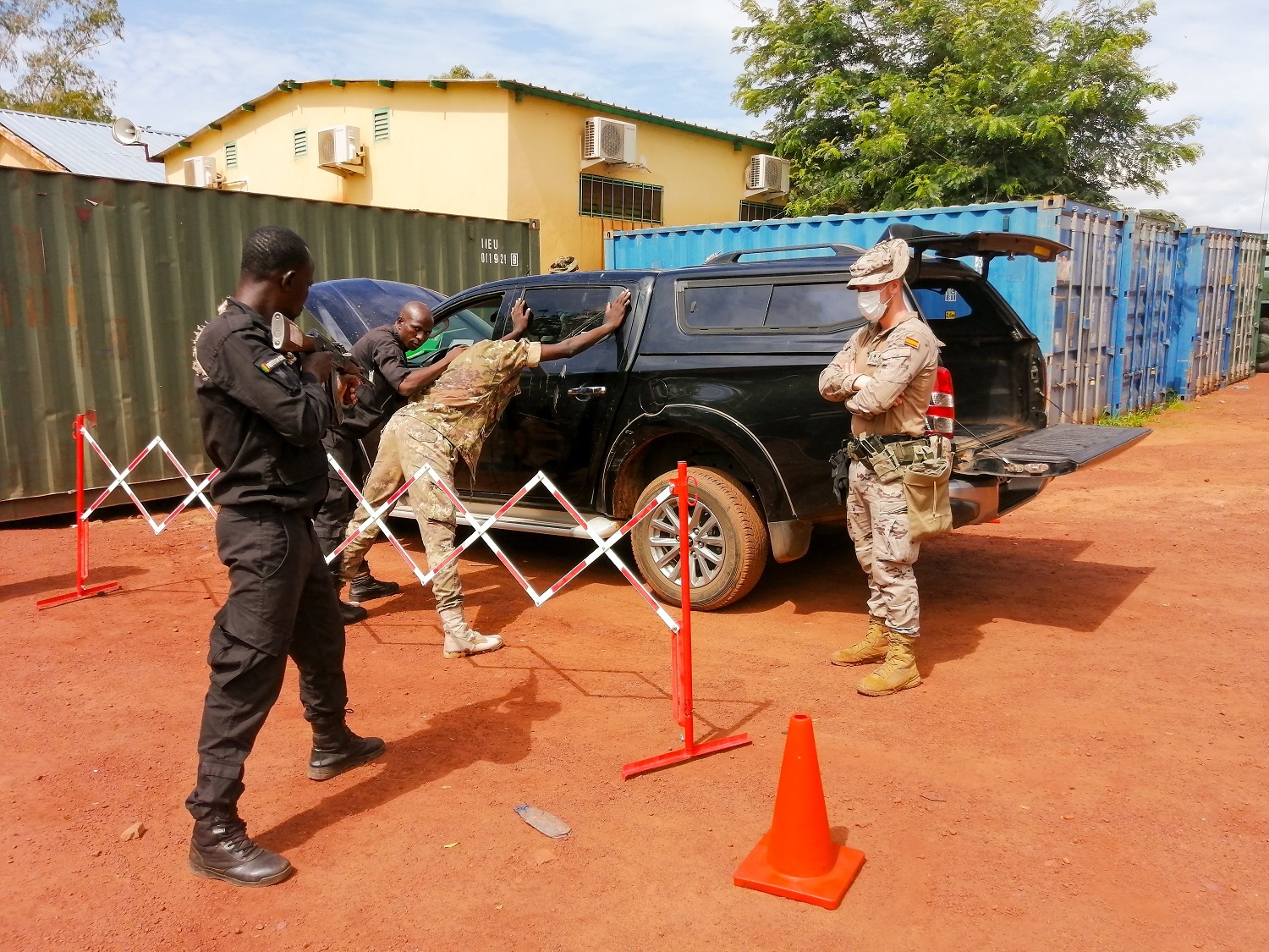 The Spanish contingent within EUTM Mali keeps training the Malian Army