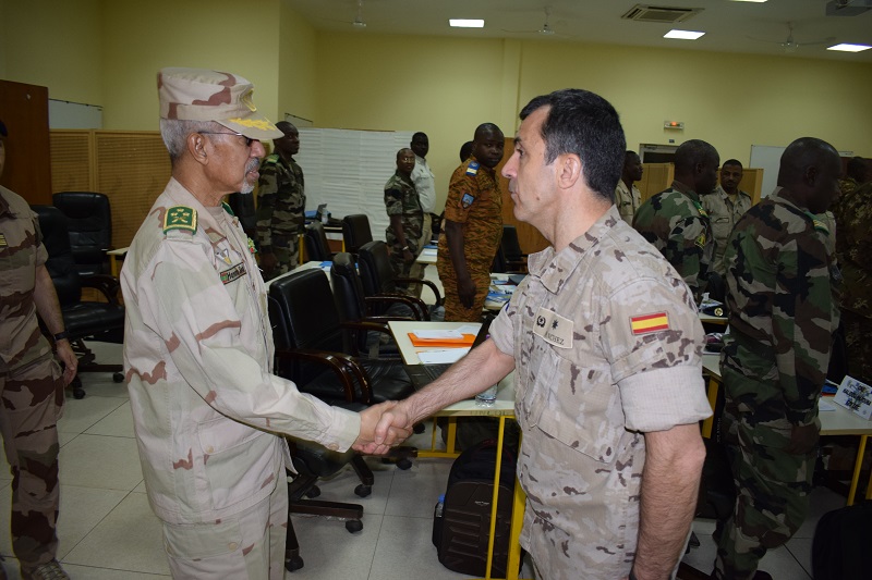 Las Fuerzas Armadas españolas en EUTM-Mali instruyen a militares del G5 Sahel